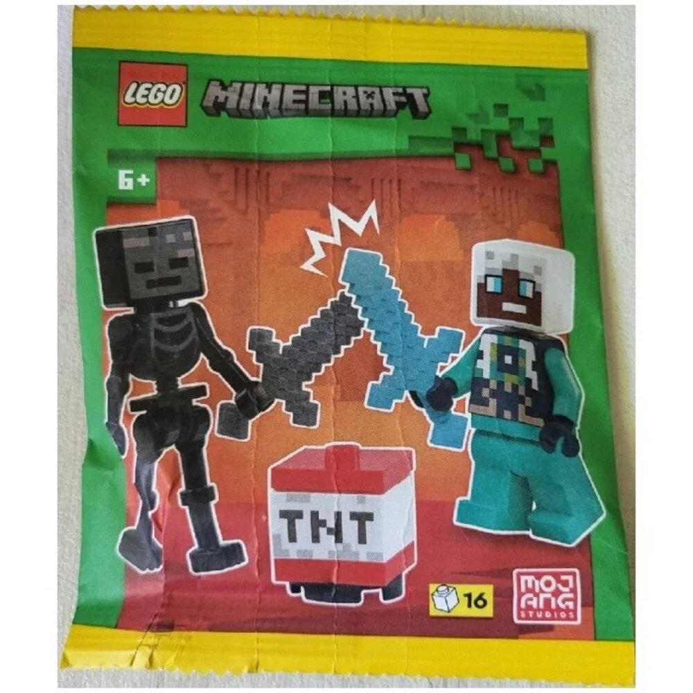 LEGO Minecraft Wither Skeleton and Ender Explorer Paper Bag 662506 (SEALED)